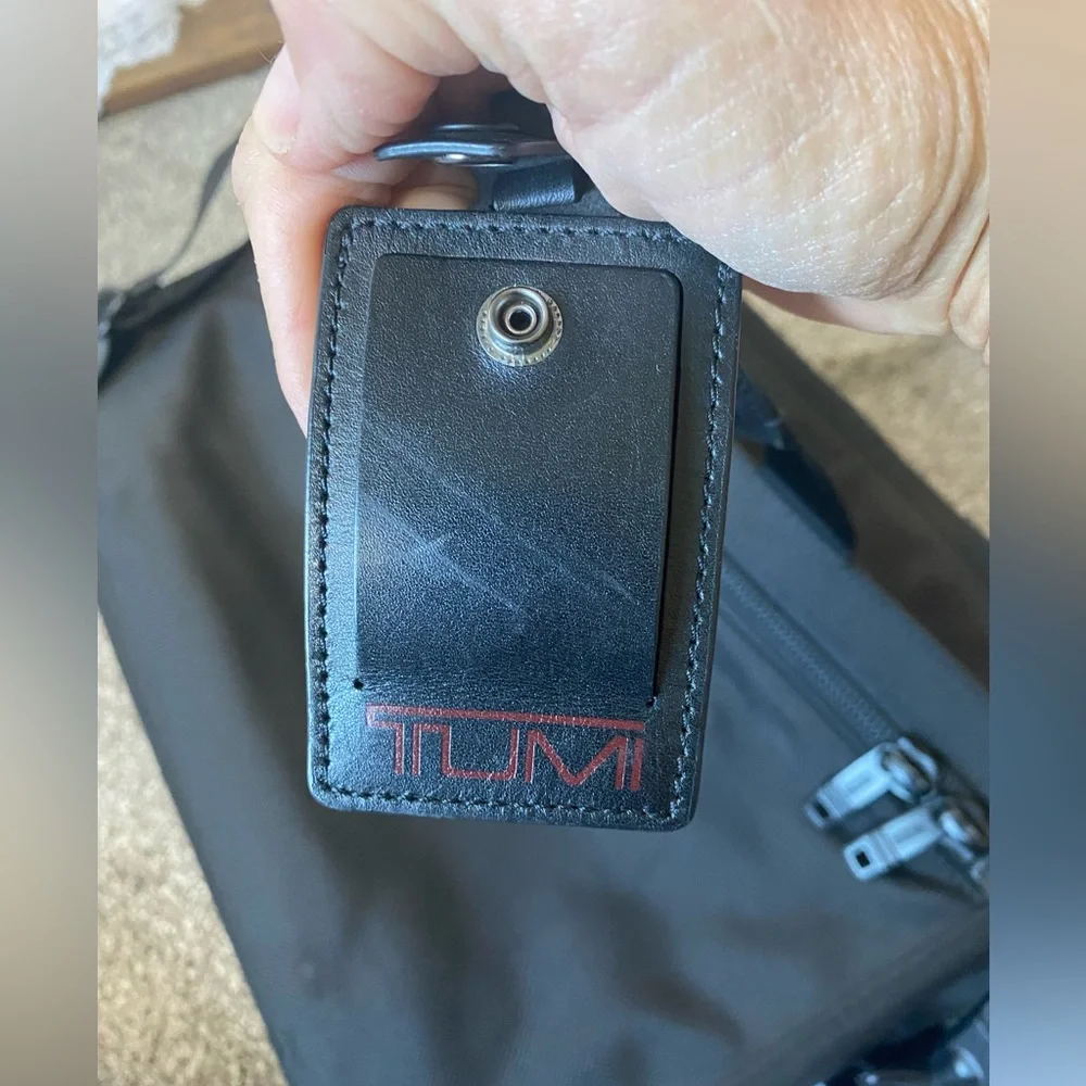 Tumi 2408-7 26114Dh Alpha Briefcase Nylon Black With Shoulder Strap